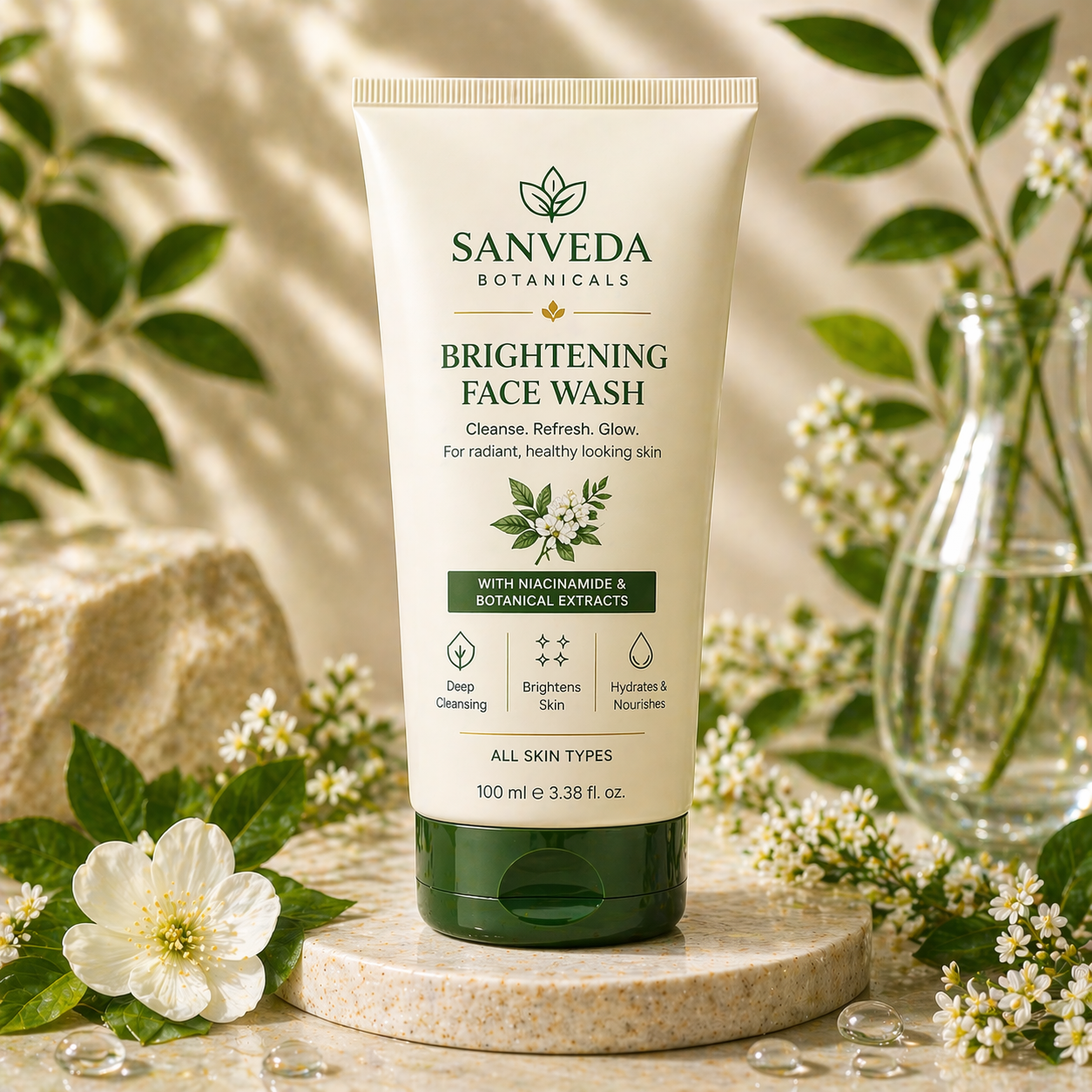 sanveda-botanicals-brightening-face-wash
